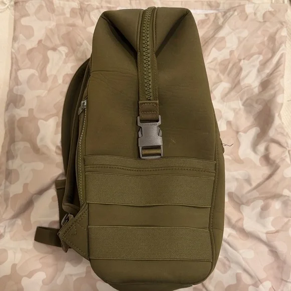 Dagne Dover Moss Green Diaper Backpack, size large - Picture 4 of 12